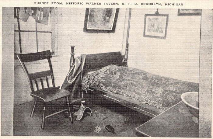 Irish Hills Area - Walker Tavern Postcard (newer photo)